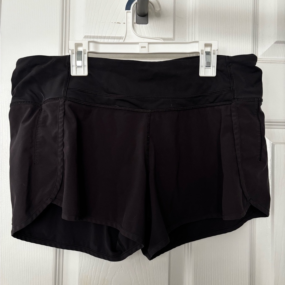 Lululemon Black Women's Shorts, size 10